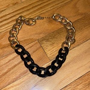 Black and gold necklace